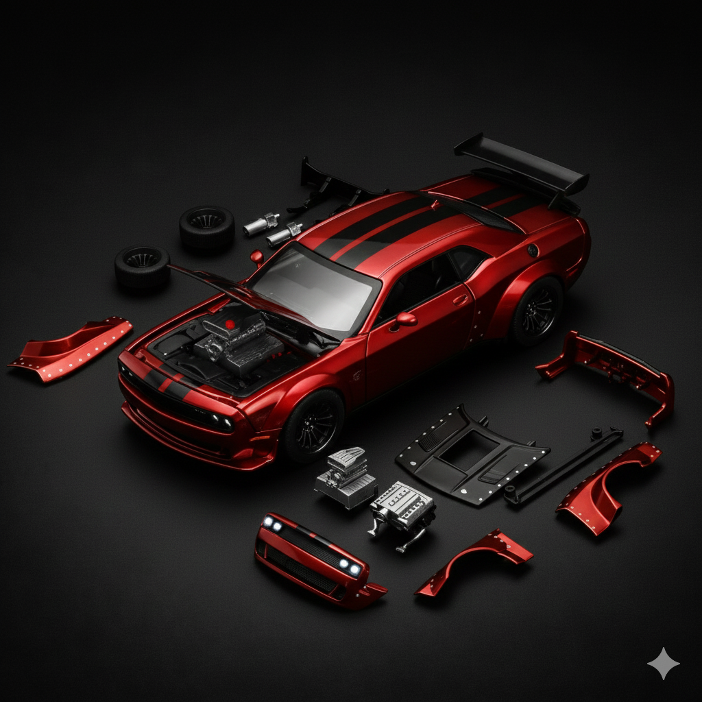 1:36 Dodge Challenger SRT