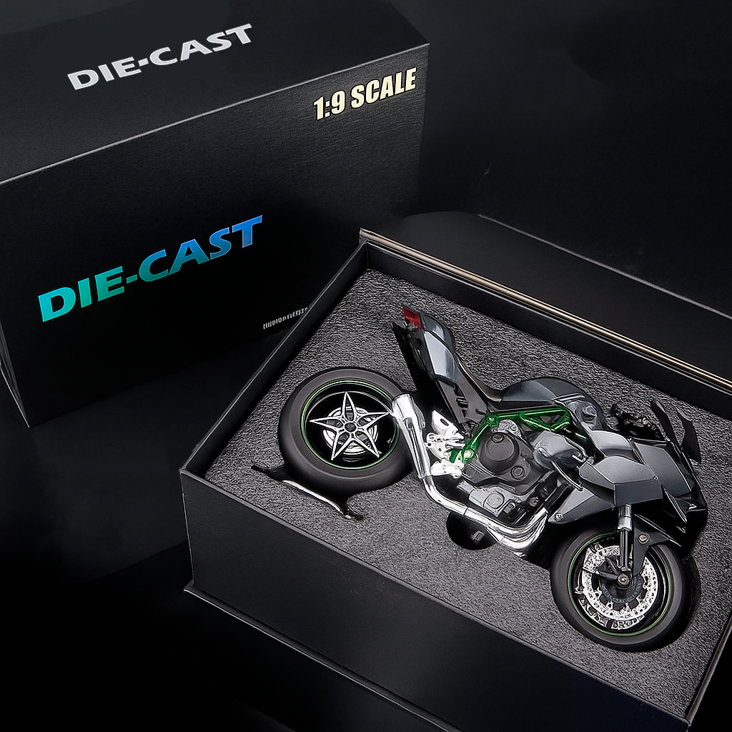ESCALA 1:9 KAWASAKI H2R